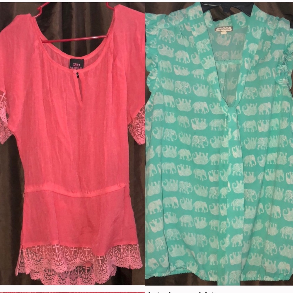 Shirt bundle size S - Bebe brand for one